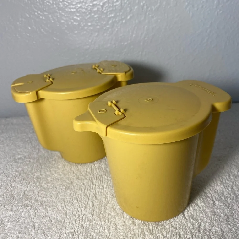 Tupperware Yellow Storage Containers - Picture 2 of 8